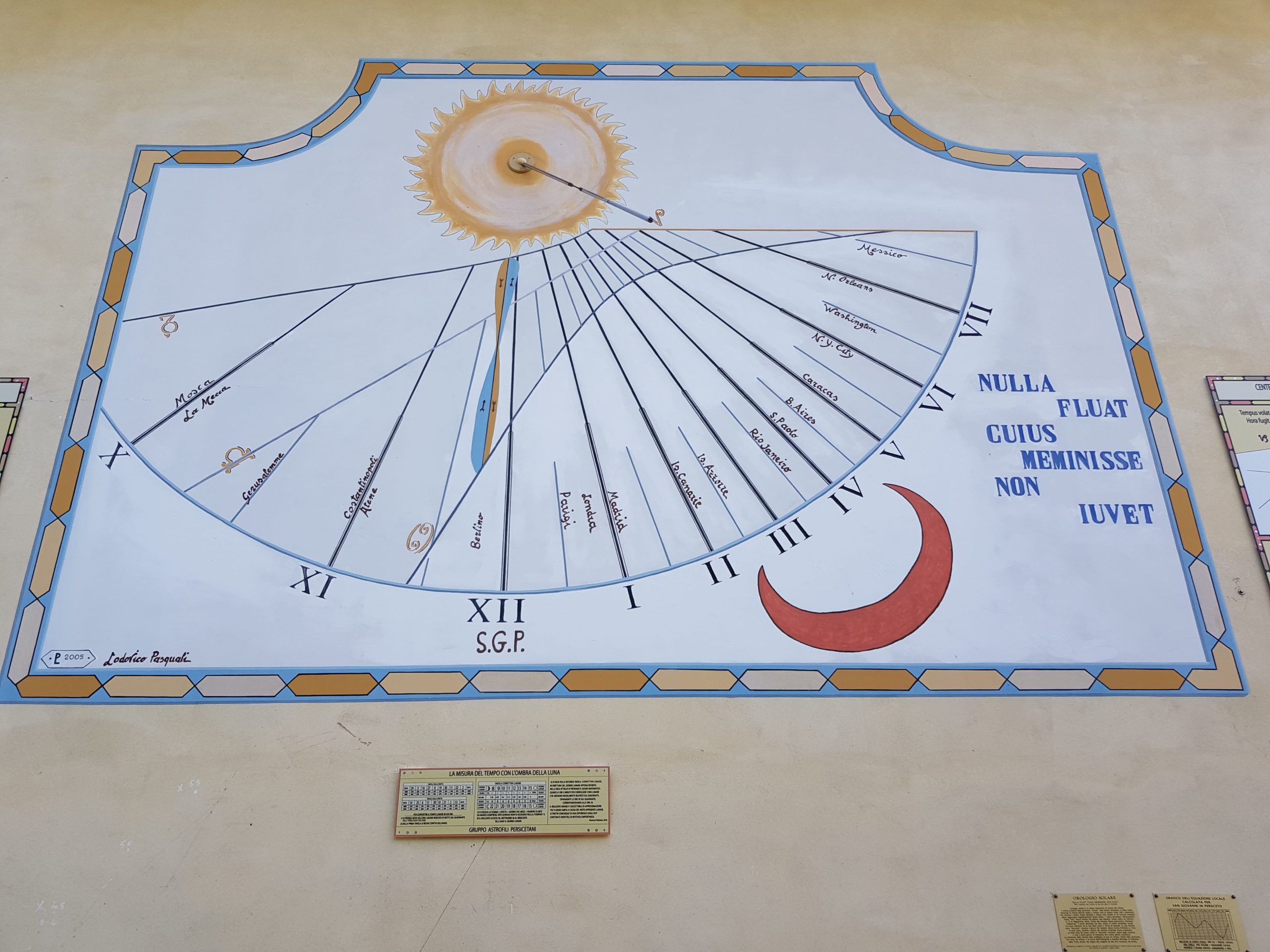 Il tempo e le meridiane