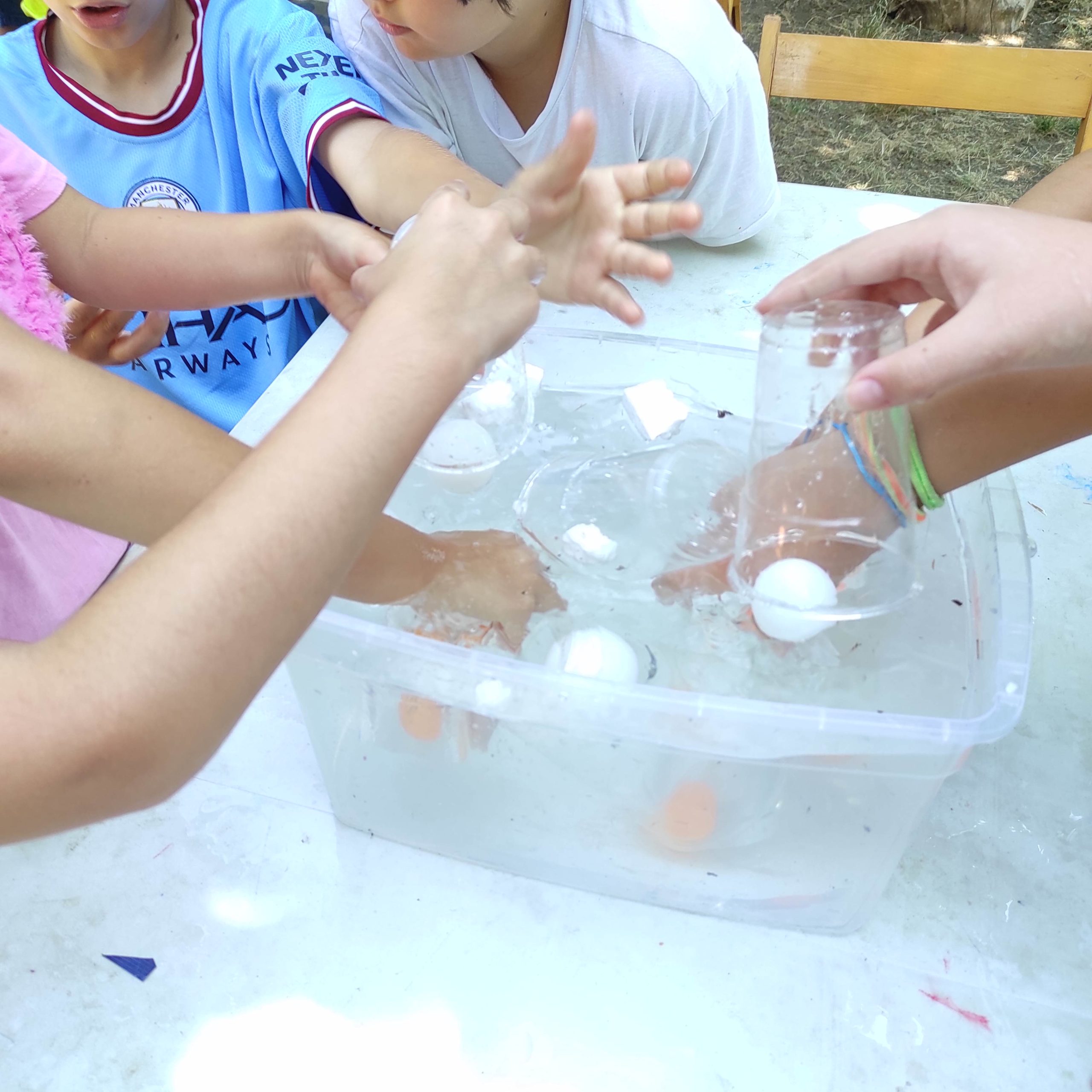 Acqua pressurizzata = giochi all’impazzata