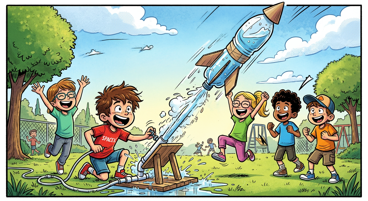 Pronti al lancio! Costruiamo il nostro razzo spaziale