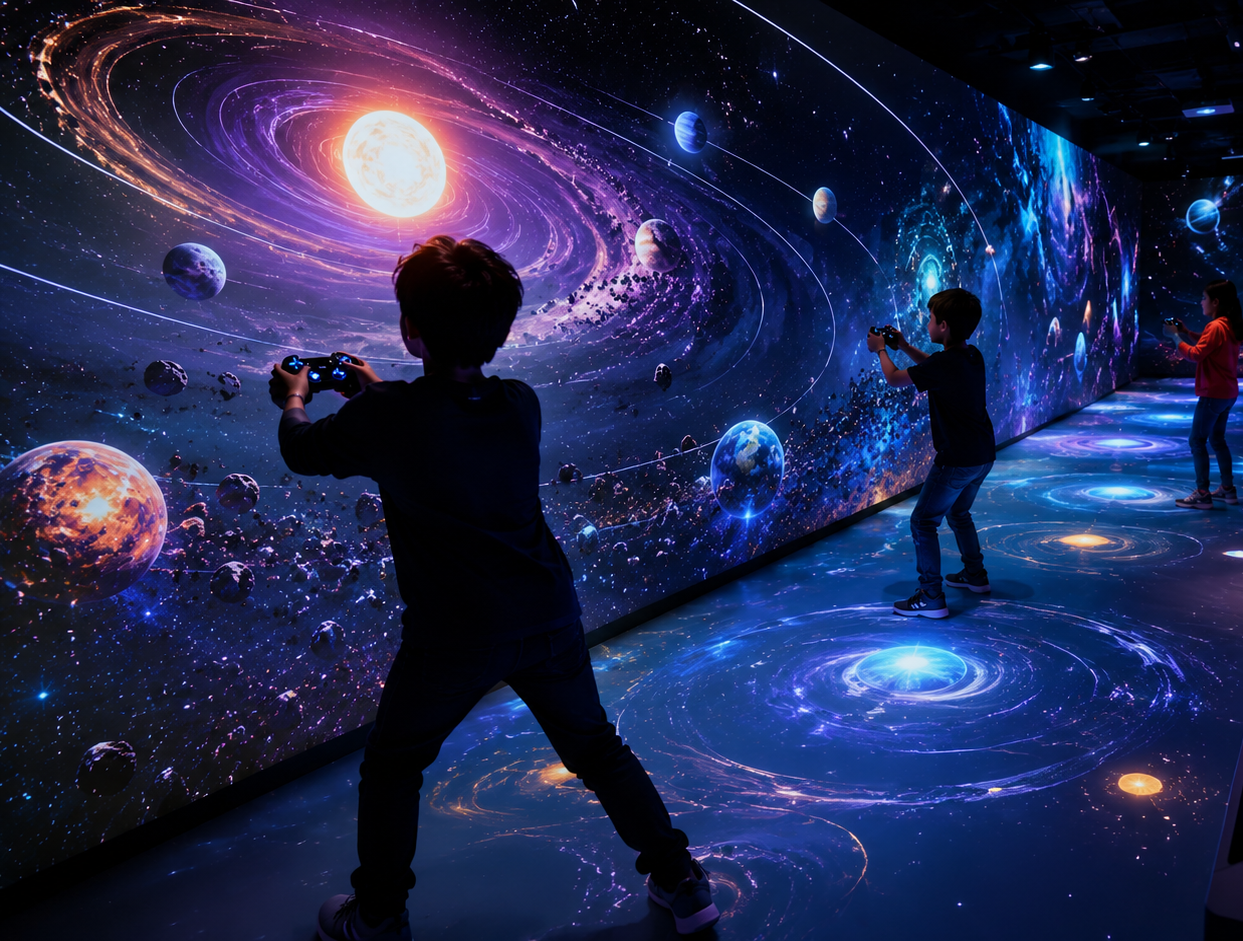 Sfida gravitazionale al museo!