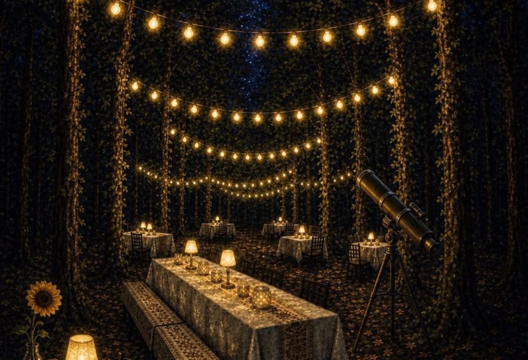 Pic nic – il bosco, le stelle, i girasoli