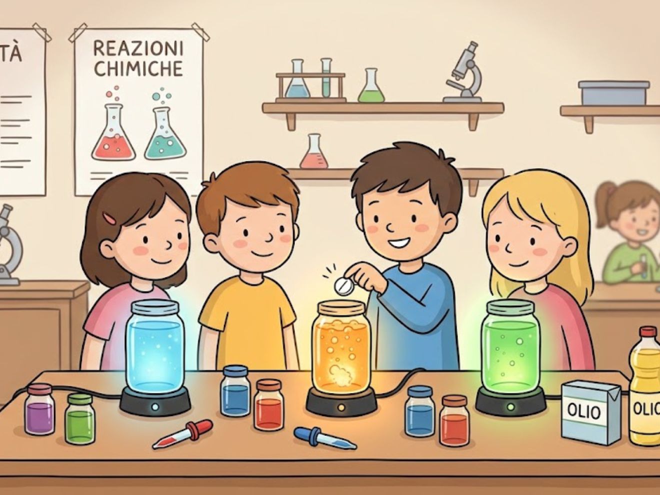 Lampade di lava! Piccoli esperimenti luminosi…