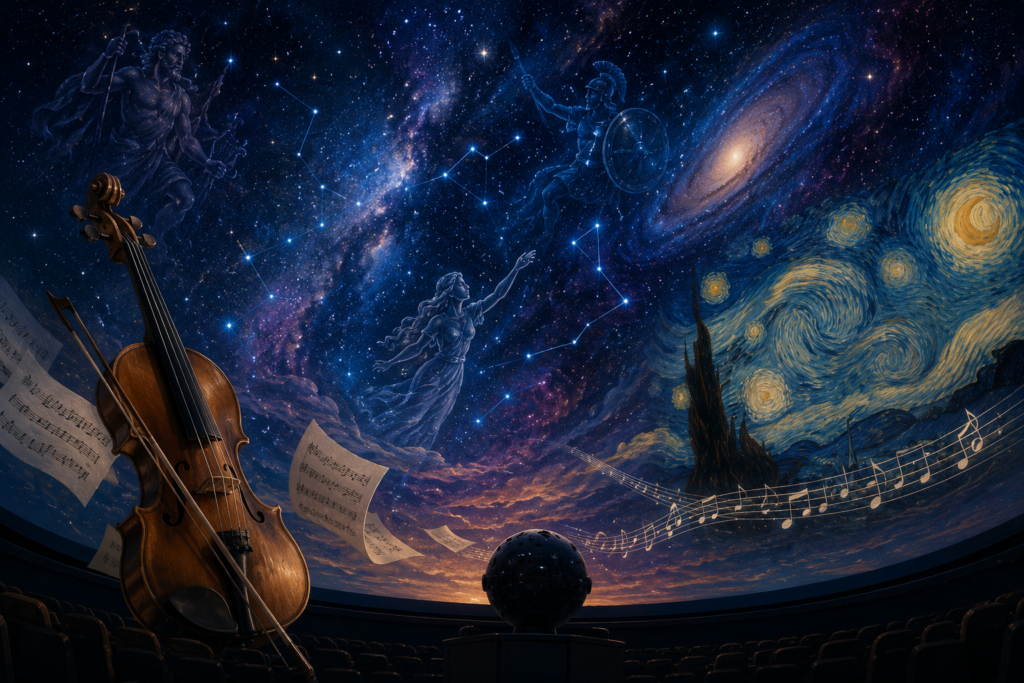 Vai a: Armonie celesti: astronomia, arte e musica